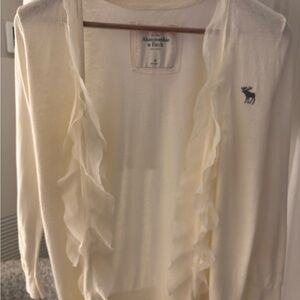 Abercrombie & Fitch Ivory Sweater